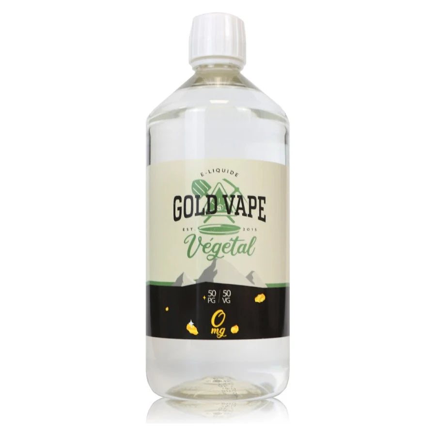 Base DIY végétale 1L 50/50 – Gold Vape