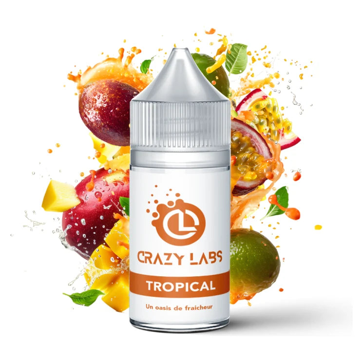 Concentré Tropical 30ml – Crazy Labs