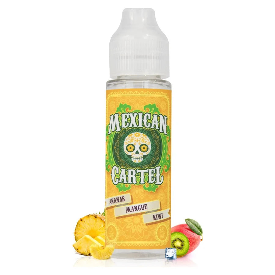 E-liquide Ananas Mangue Kiwi 50ml – Mexican Cartel