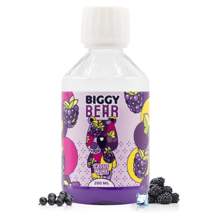E-liquide Cassis Mûre 200ml – Biggy Bear
