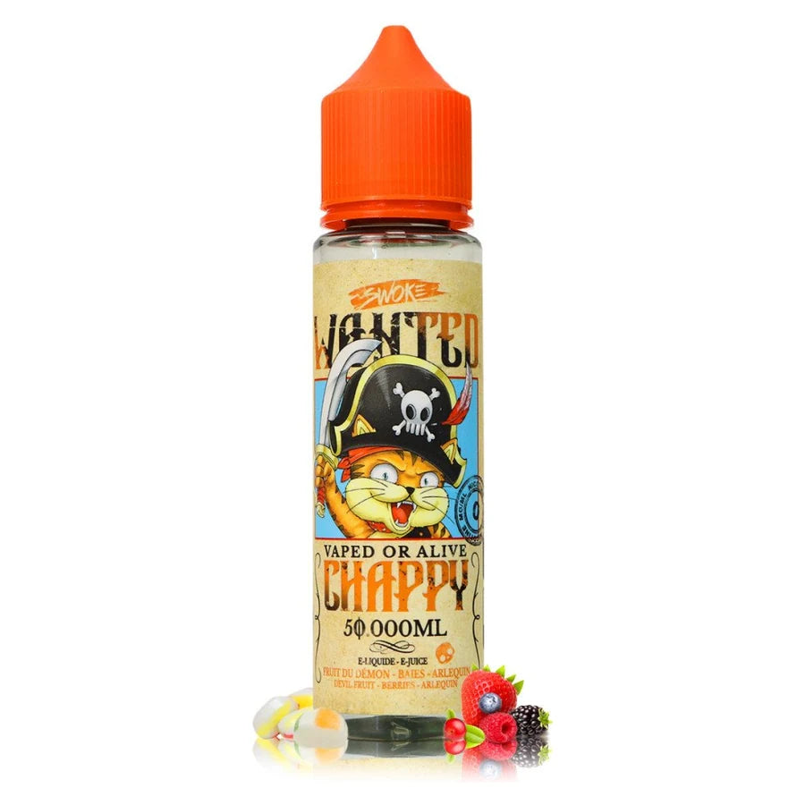 E-liquide Chappy 50ml Wanted – Swoke