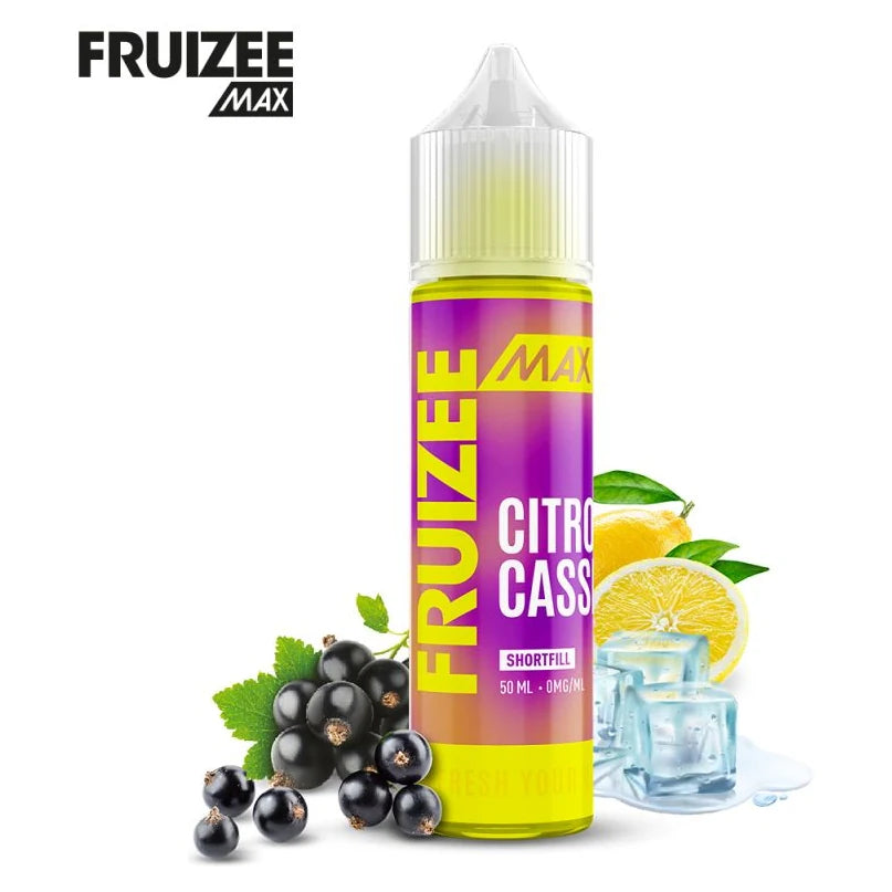 E-liquide Citron Cassis 50ml Fruizee Max – Eliquid France