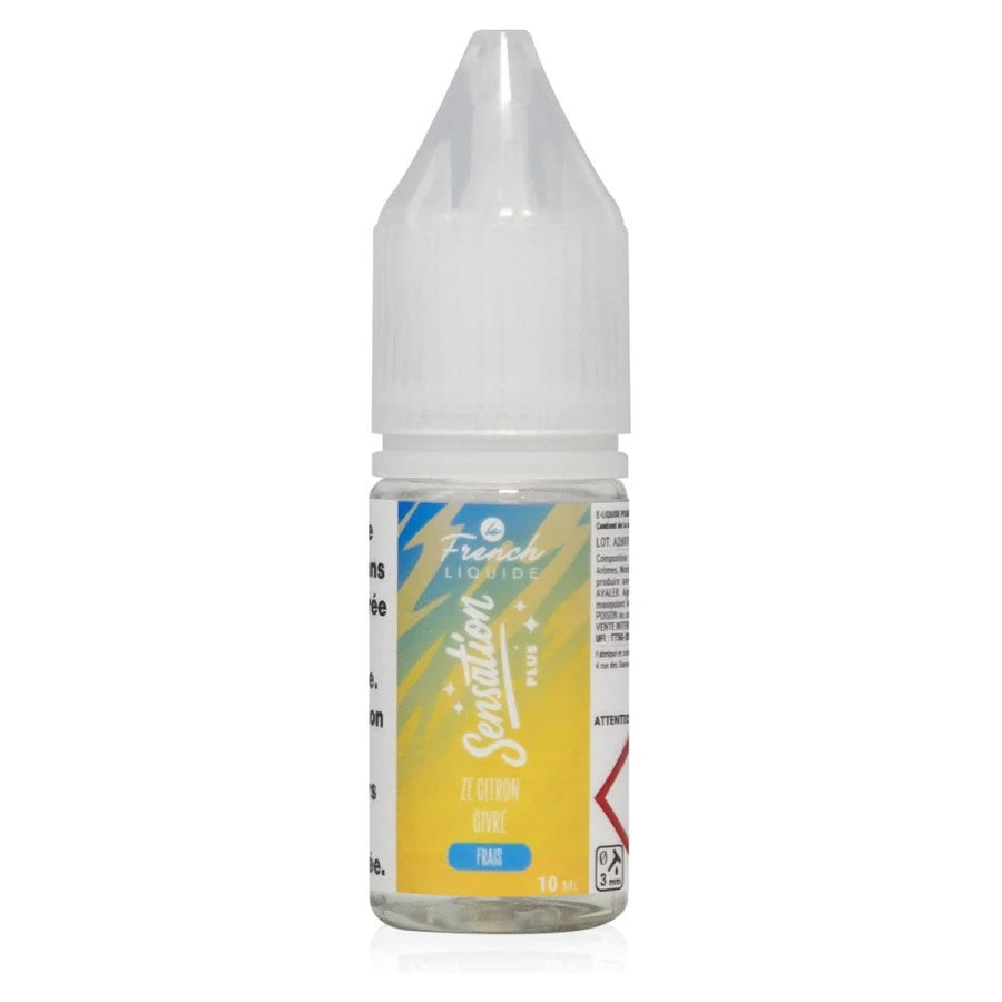 E-liquide Citron Givré 10ml Sensation – Le French Liquide