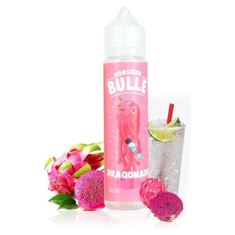 E-liquide Dragonade 50ml Monsieur Bulle – Liquideo