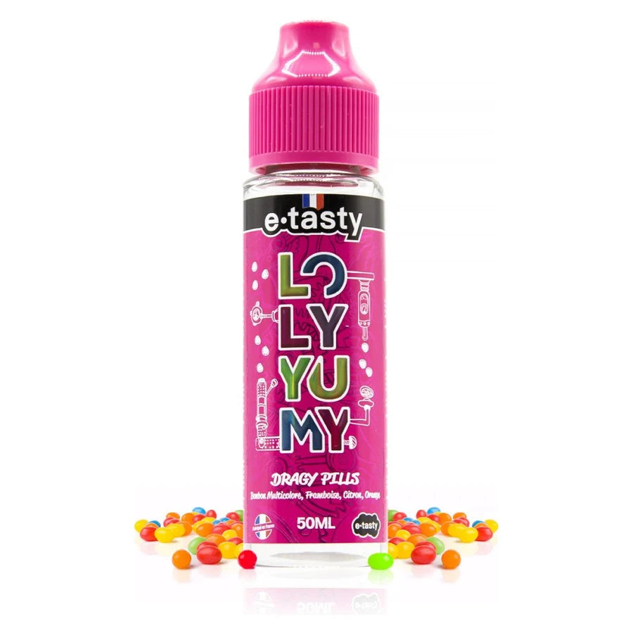 E-liquide Dragy Pills 50ml Loly Yumy – E.Tasty