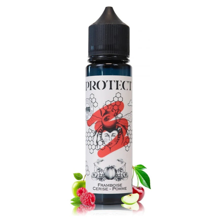 E-liquide Framboise Cerise Pomme 50ml – Protect