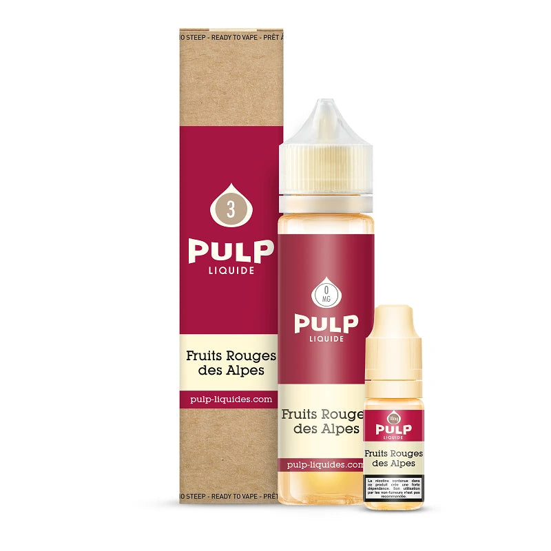 E-liquide Fruits Rouges des Alpes 60ml Original – Pulp
