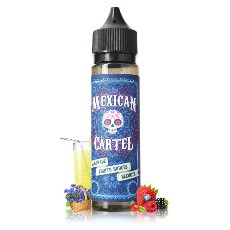 E-liquide Limonade Fruits rouges Bleuets 50ml – Mexican Cartel