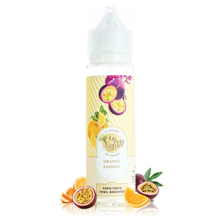 E-liquide Orange Passion 50ml Le Petit Verger – Savourea