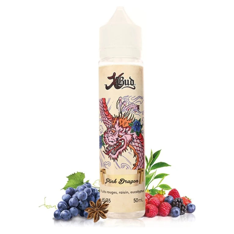E-liquide Pink Dragon 50ml X-Bud – Liquideo