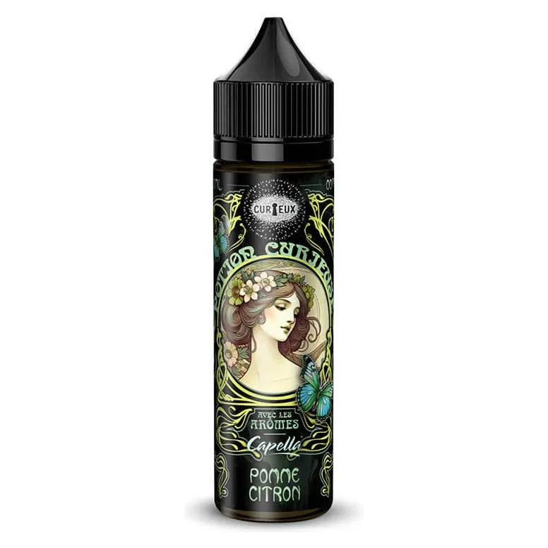 E-liquide Pomme Citron 50ml Potions Curieuses – Curieux