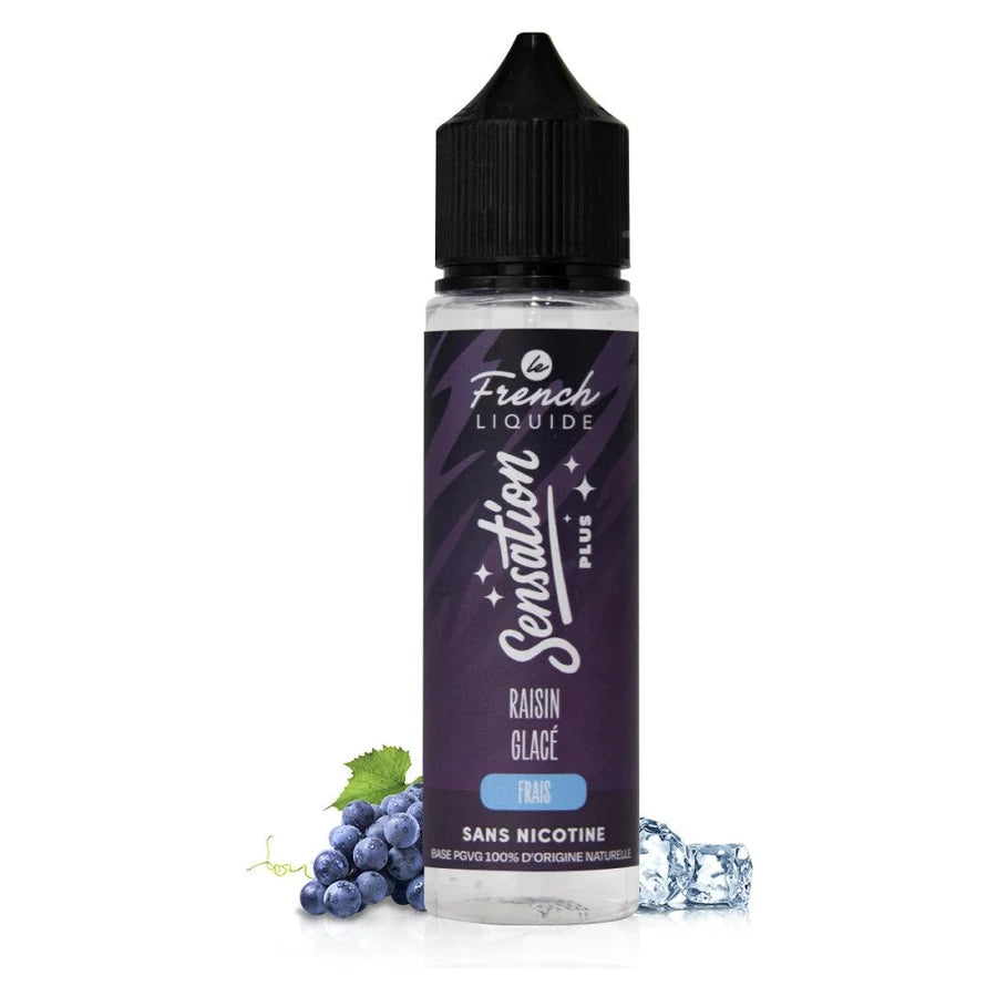 E-liquide Raisin Glacé 50ml Sensation – Le French Liquide