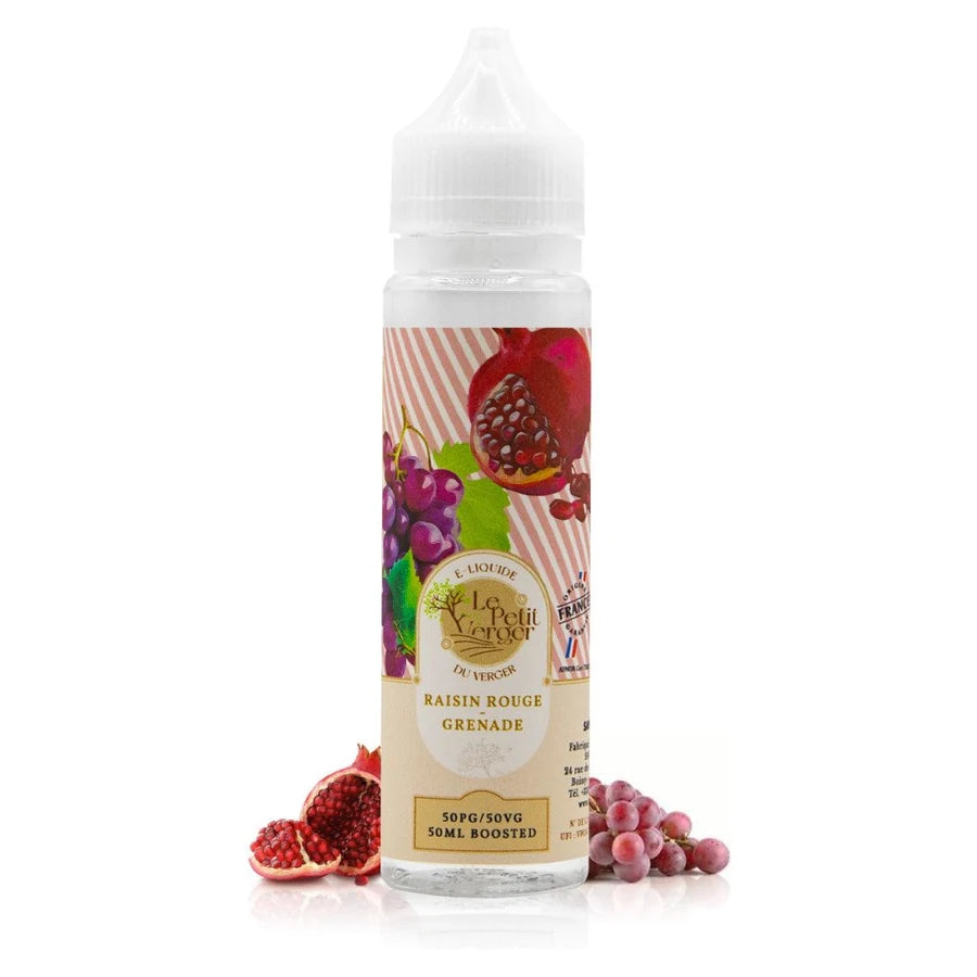 E-liquide Raisin rouge Grenade 50ml Le Petit Verger – Savourea