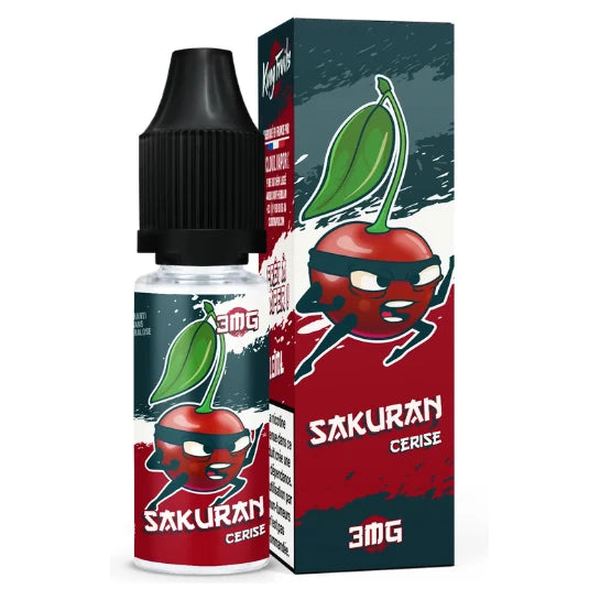 E-liquide Sakuran 10ml Kung Fruits – Cloud Vapor