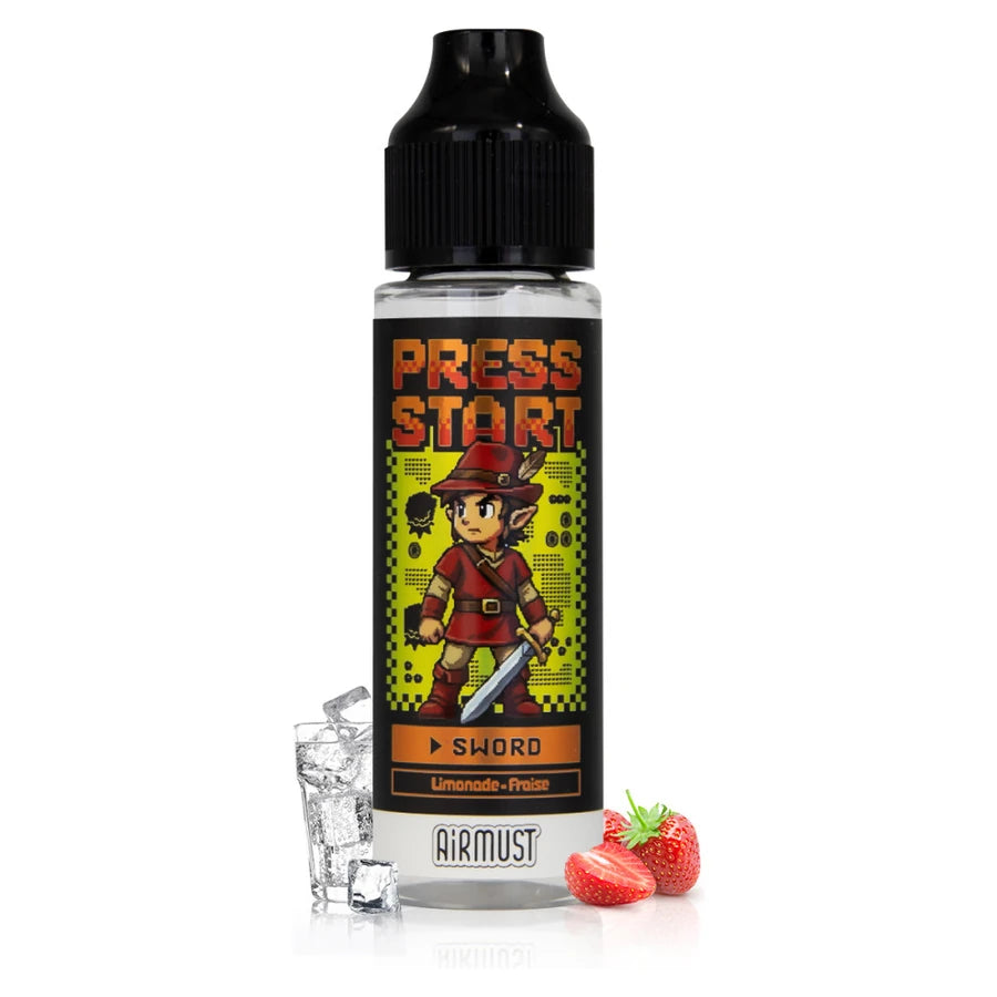 E-liquide Sword 50ml Press Start – Airmust