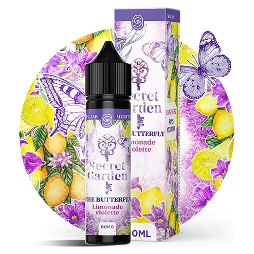 E-liquide The Butterfly 50ml Secret Garden – Secret's Lab