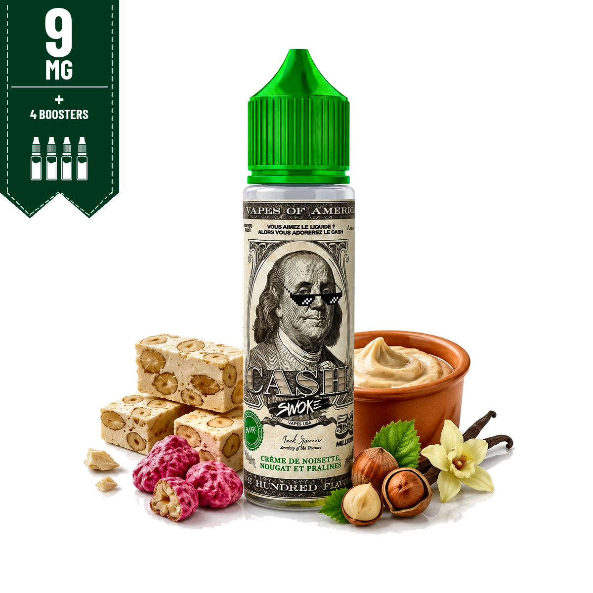 E-liquide Cash 50ml - Swoke