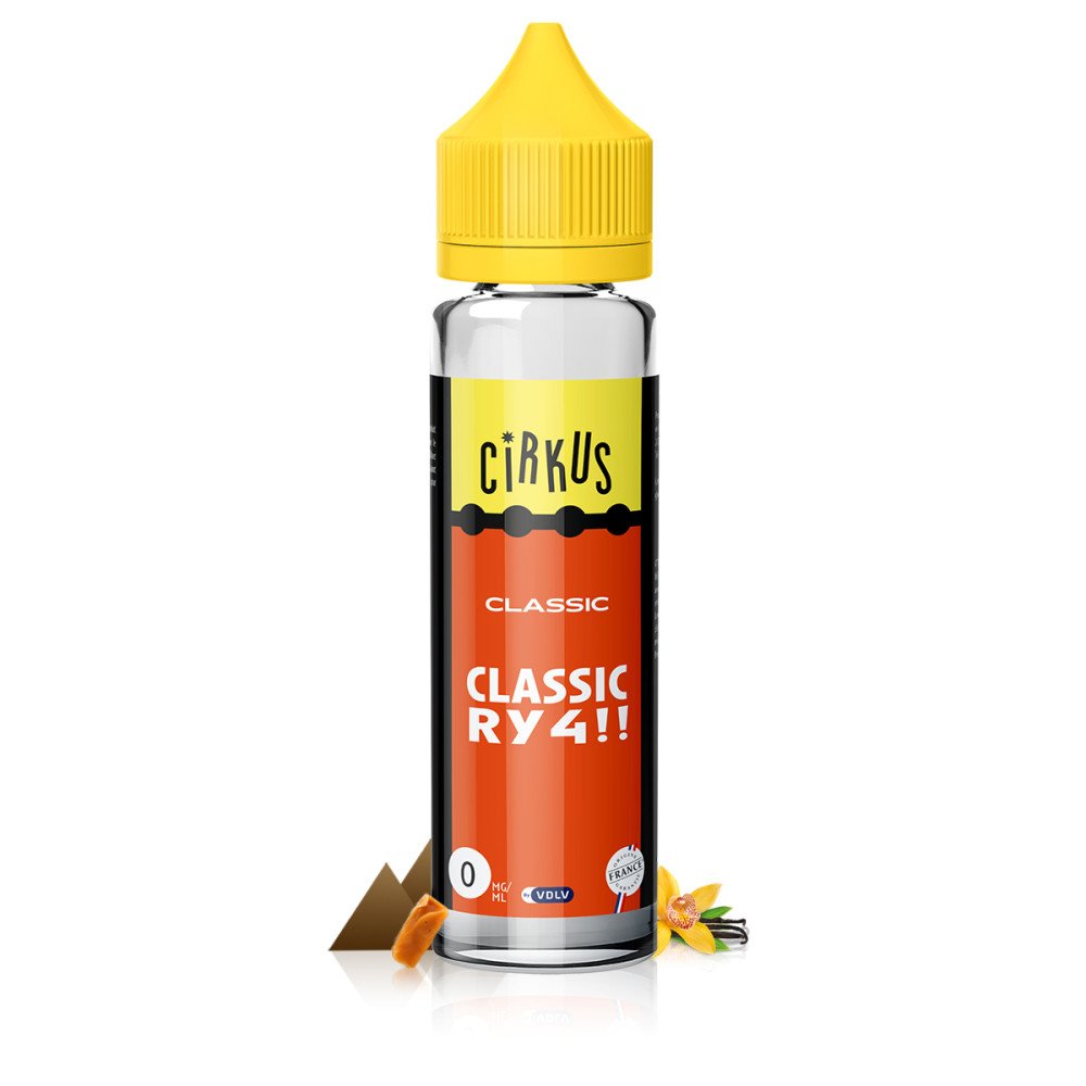 E-liquide Classic RY4 50ml - 0 mg/ml - Cirkus