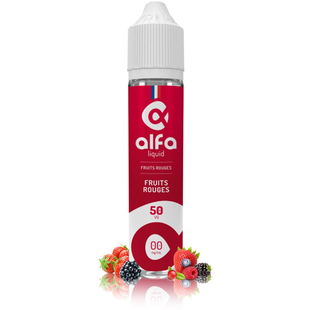 E-liquide Fruits Rouges 50ml – Alfaliquid
