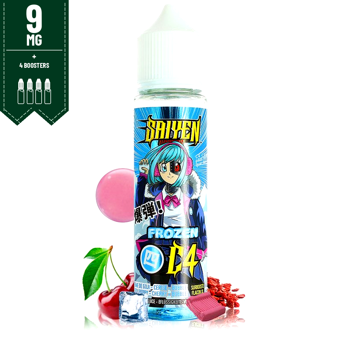 E-liquide Frozen C4 50ml Saiyen Vapors - Swoke