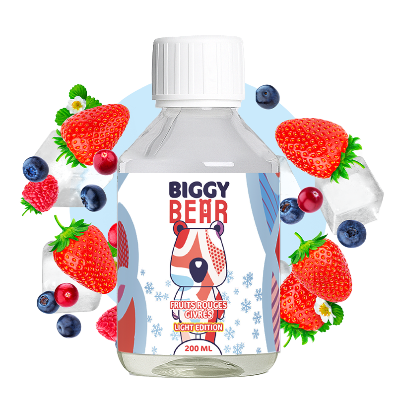 Fruits Rouges Givrés - Light Edition 200ml - Biggy Bear