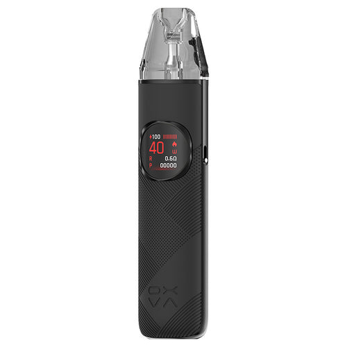 Kit pod NeXLIM 2 OXVA noir cuir avec écran couleur et cartouche