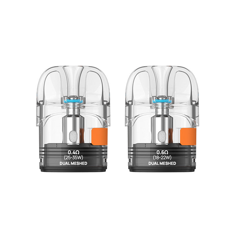 Cartouches Pixo Dual Mesh Aspire 3 ml en 0,4 Ω (25-35 W) et 0,6 Ω (18-22 W)