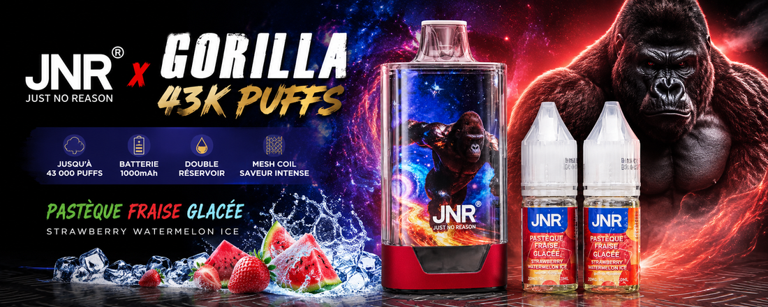 JNR Gorilla X 43000 puffs