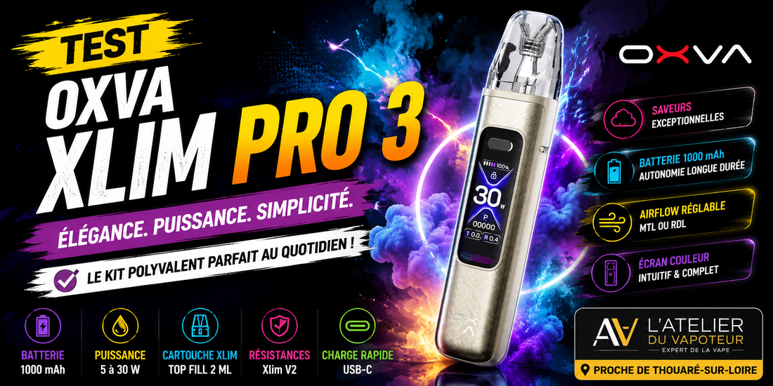 Test Kit Xlim Pro 3 - Oxva