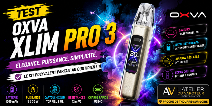 Test Kit Xlim Pro 3 - Oxva