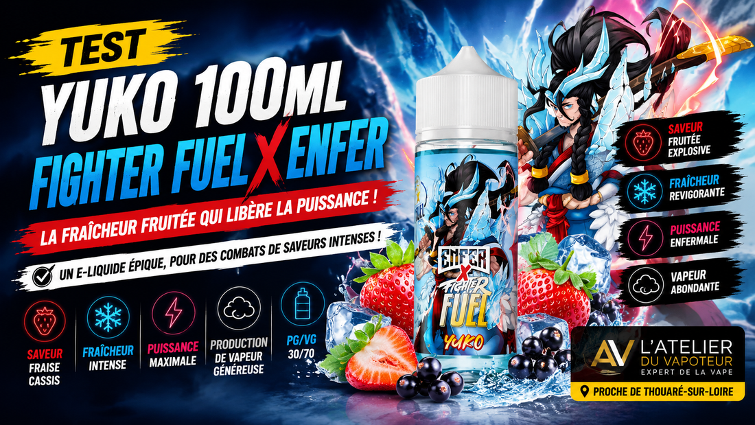 Test Yuko 100ml Fighter Fuel X Enfer