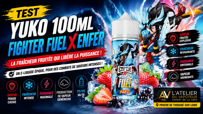 Test Yuko 100ml Fighter Fuel X Enfer