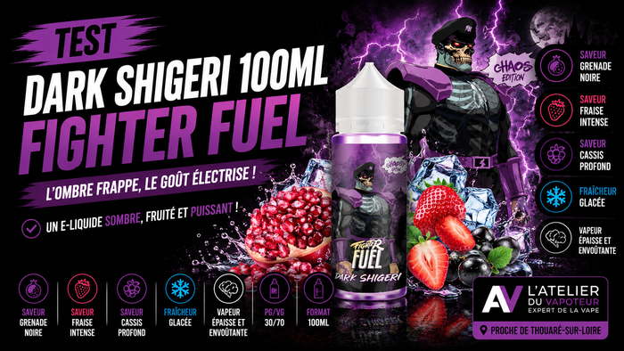 Test Dark Shigeri 100ml Fighter Fuel