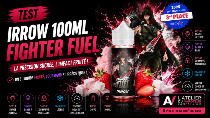 Test Irrow 100ml Fighter Fuel
