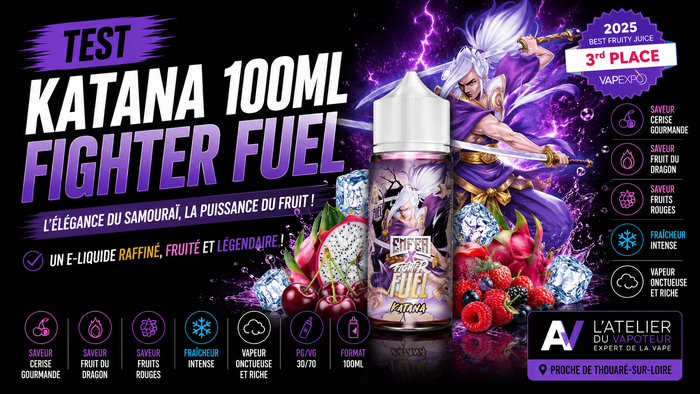 Test Katana 100ml Fighter Fuel