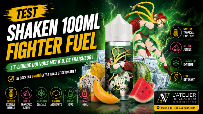 Test Shaken 100ml Fighter Fuel