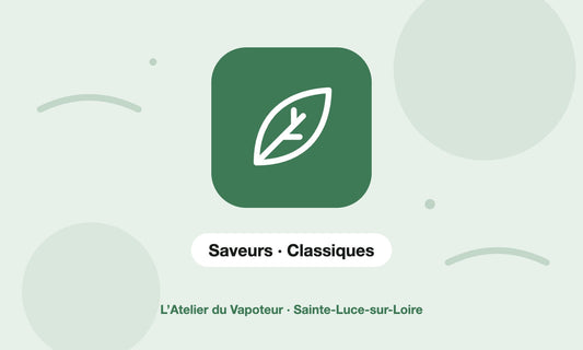 Pictogramme Saveurs · Classiques – L’Atelier du Vapoteur