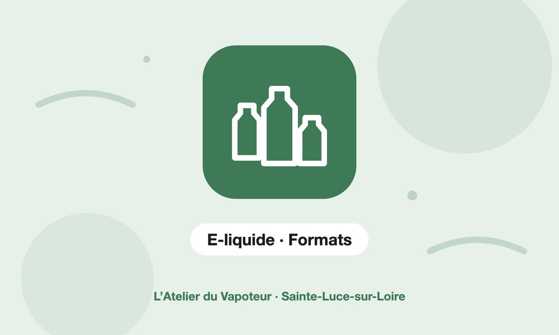 Pictogramme E-liquide · Formats – L’Atelier du Vapoteur