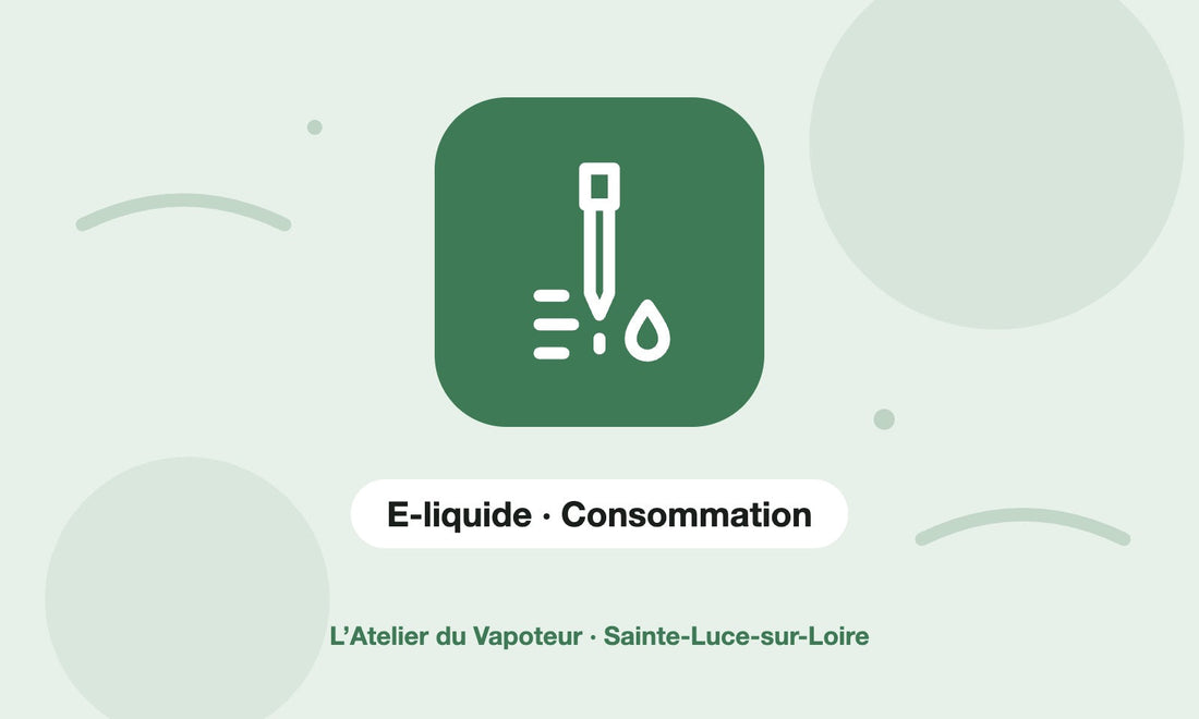 Pictogramme E-liquide · Consommation – L’Atelier du Vapoteur