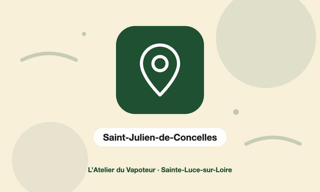 Pictogramme Saint-Julien-de-Concelles – L’Atelier du Vapoteur