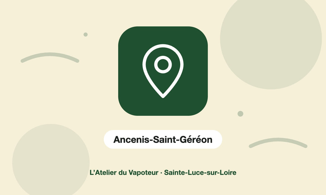 Pictogramme Ancenis-Saint-Géréon – L’Atelier du Vapoteur