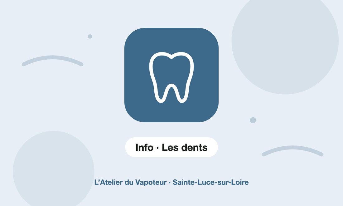Pictogramme Info · Les dents – L’Atelier du Vapoteur