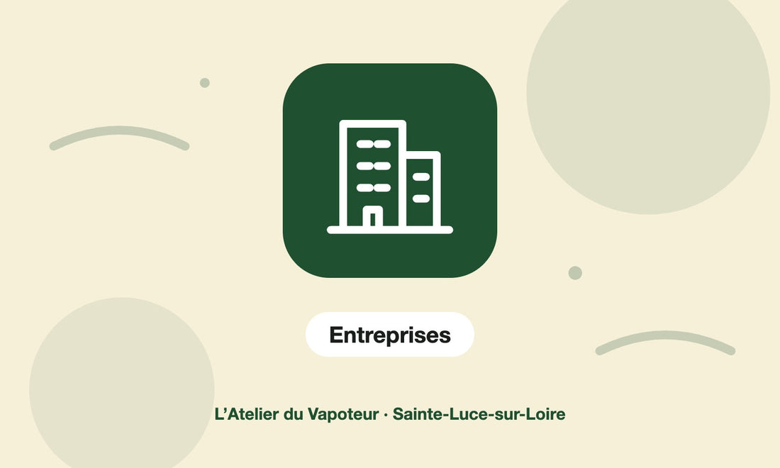 Pictogramme Entreprises – L’Atelier du Vapoteur