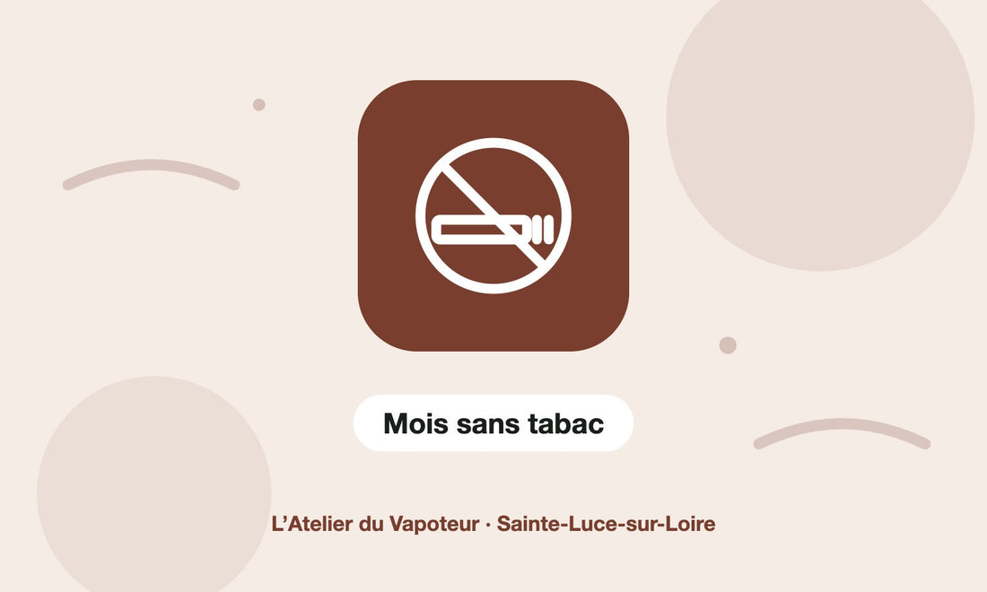 Pictogramme Mois sans tabac – L’Atelier du Vapoteur