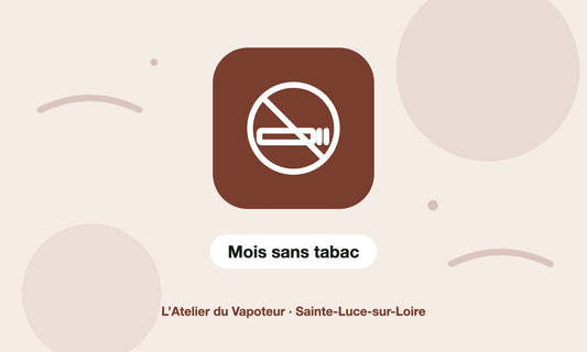 Pictogramme Mois sans tabac – L’Atelier du Vapoteur