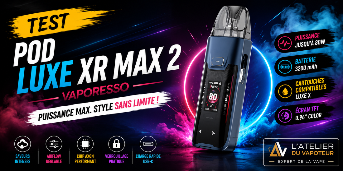 Test Pod Luxe XR Max 2 Vaporesso