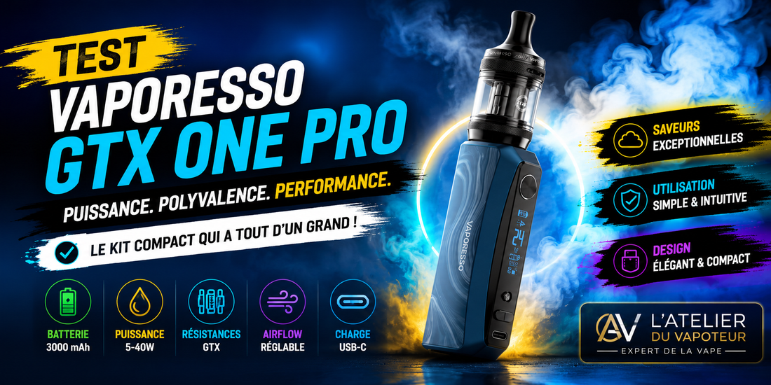 Test Vaporesso GTX One Pro