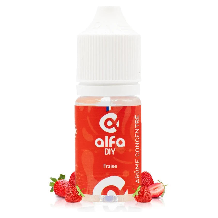 Concentré Fraise 30ml Alfa DIY – Alfaliquid