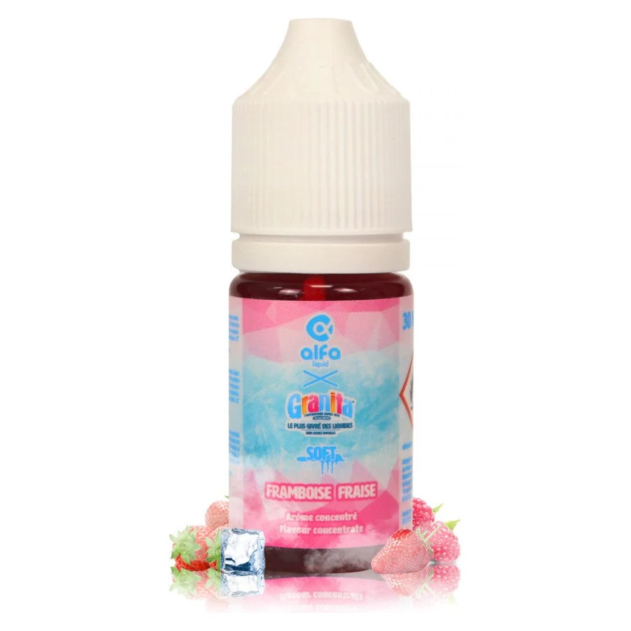 Concentré Framboise Fraise 30ml Granita Soft – Alfaliquid