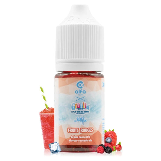 Concentré Fruits Rouges 30ml Granita Soft – Alfaliquid